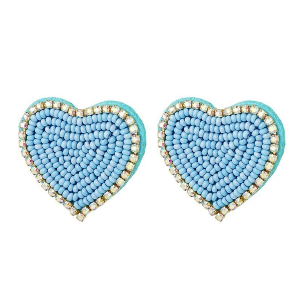 Oorbellen blauw
