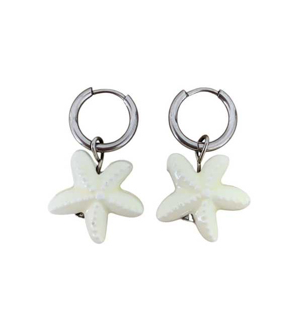 Sea star oorbellen