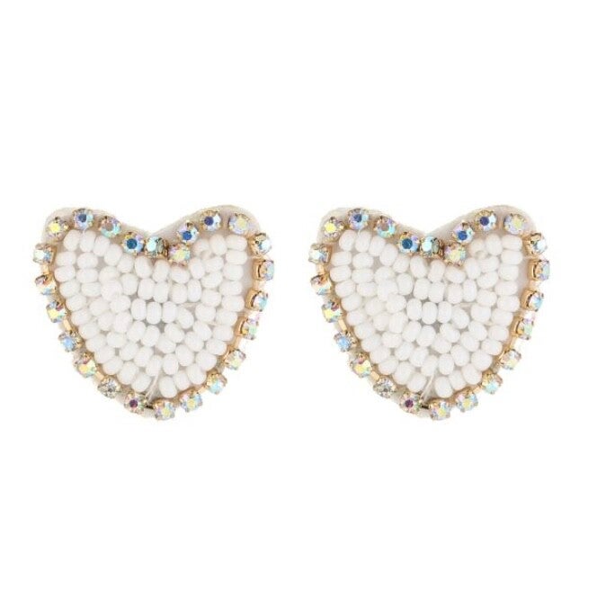 Heart oorbellen
