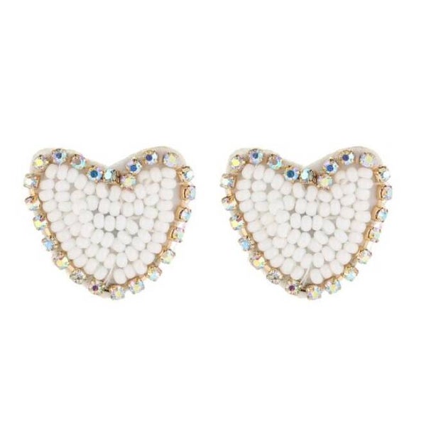 Heart oorbellen