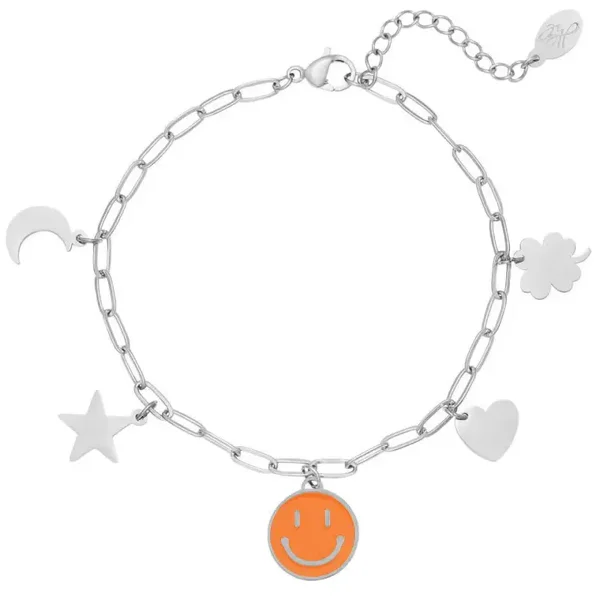 Smiley armband