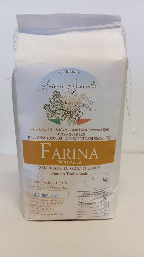 Semola di grano duro da 5 kg