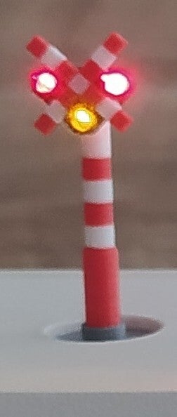 Signal Passage à niveau SNCB - HO - 1/87