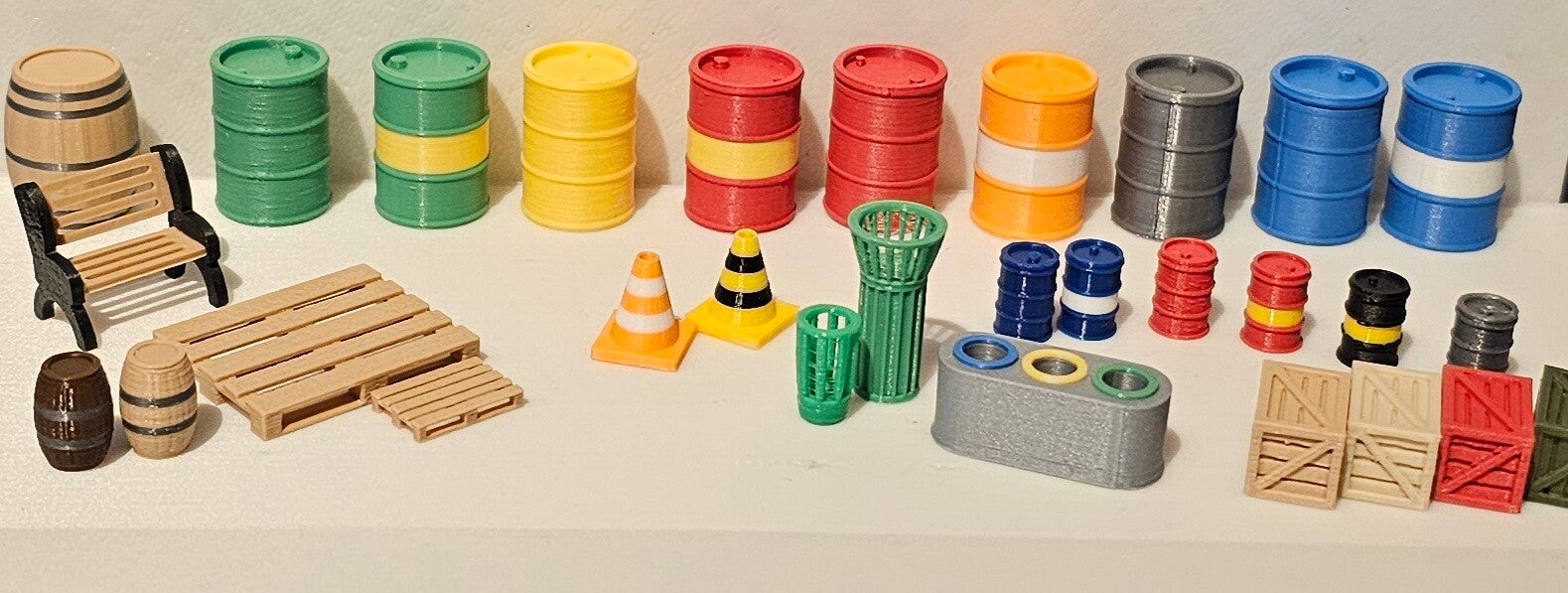 Eléments de décorations 1/87 - 1/43