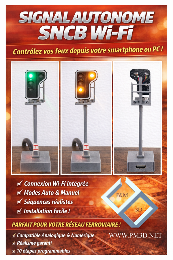 Signal Autonome SNCB Wi-Fi – HO – 1/87
