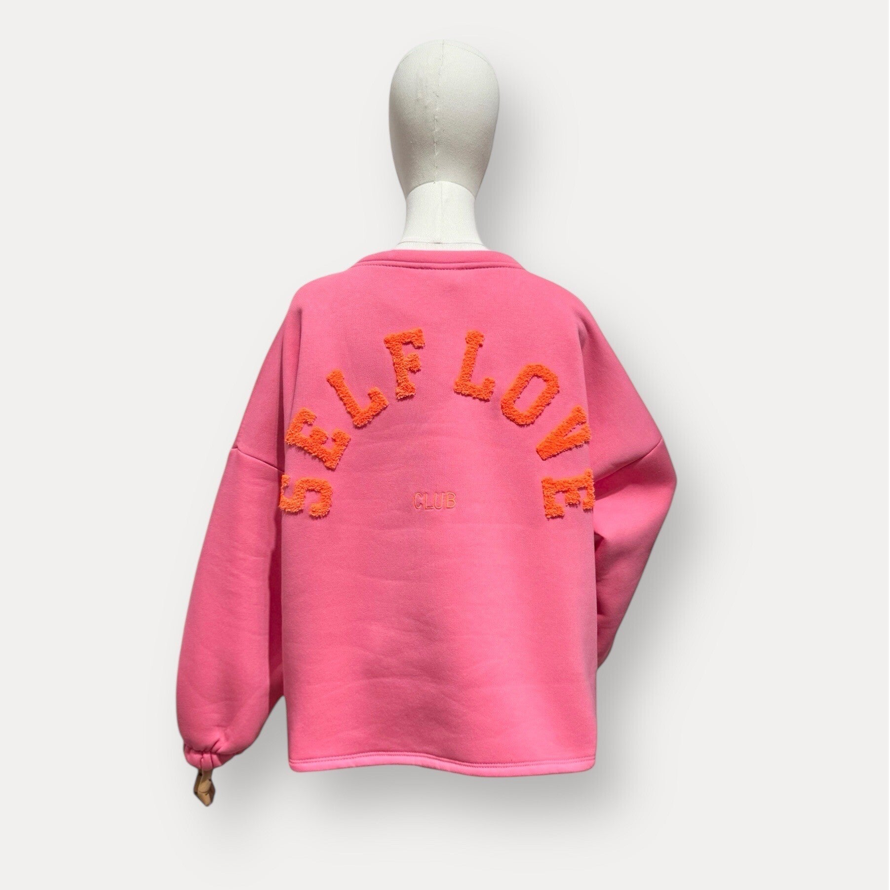 Selflove sweater pink & coral