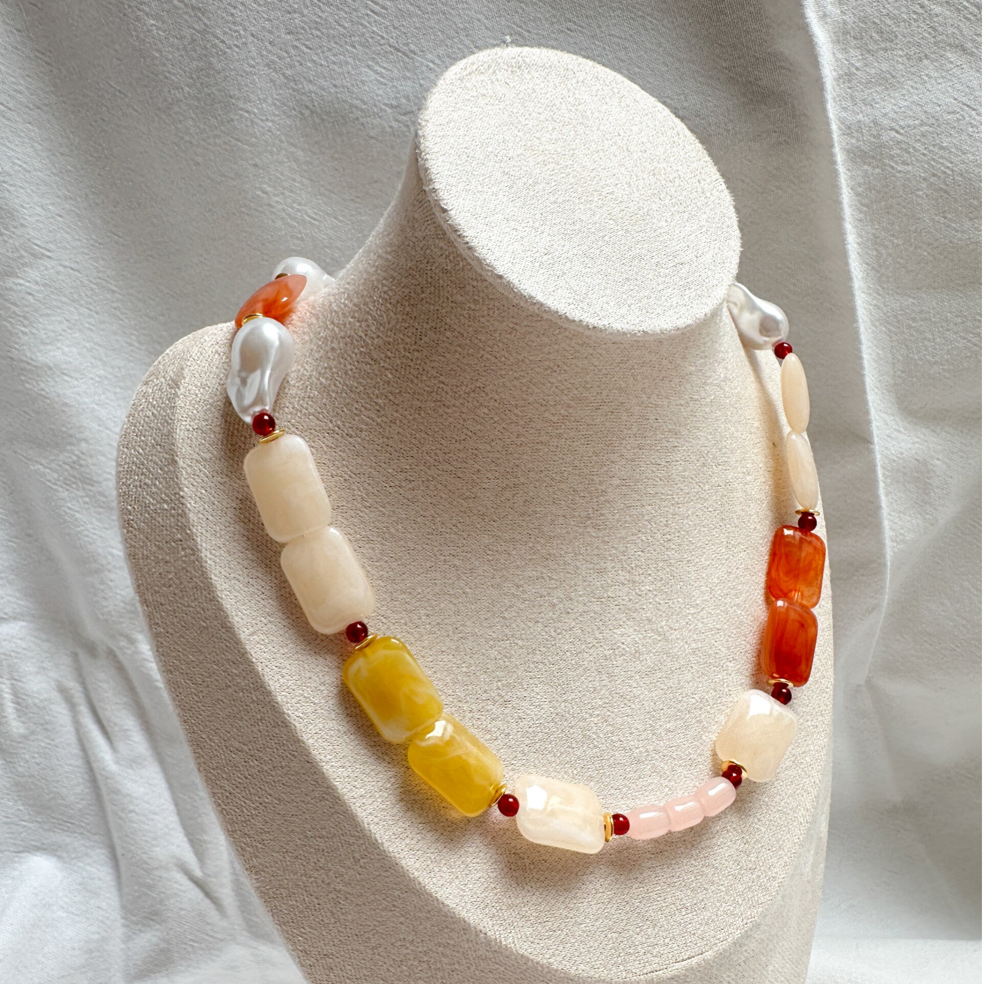 Sunset bloom ketting