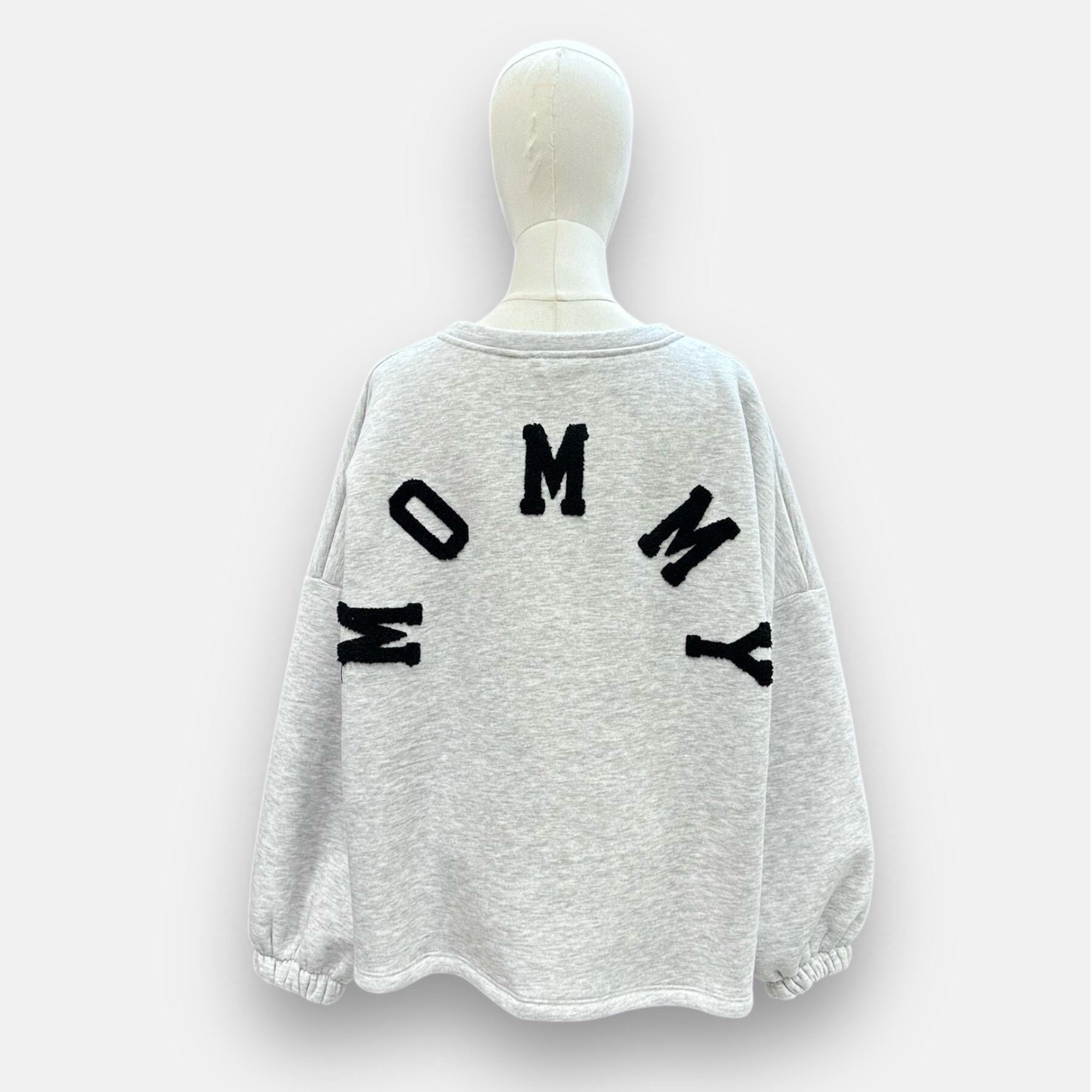 Mommy sweater donkerblauw