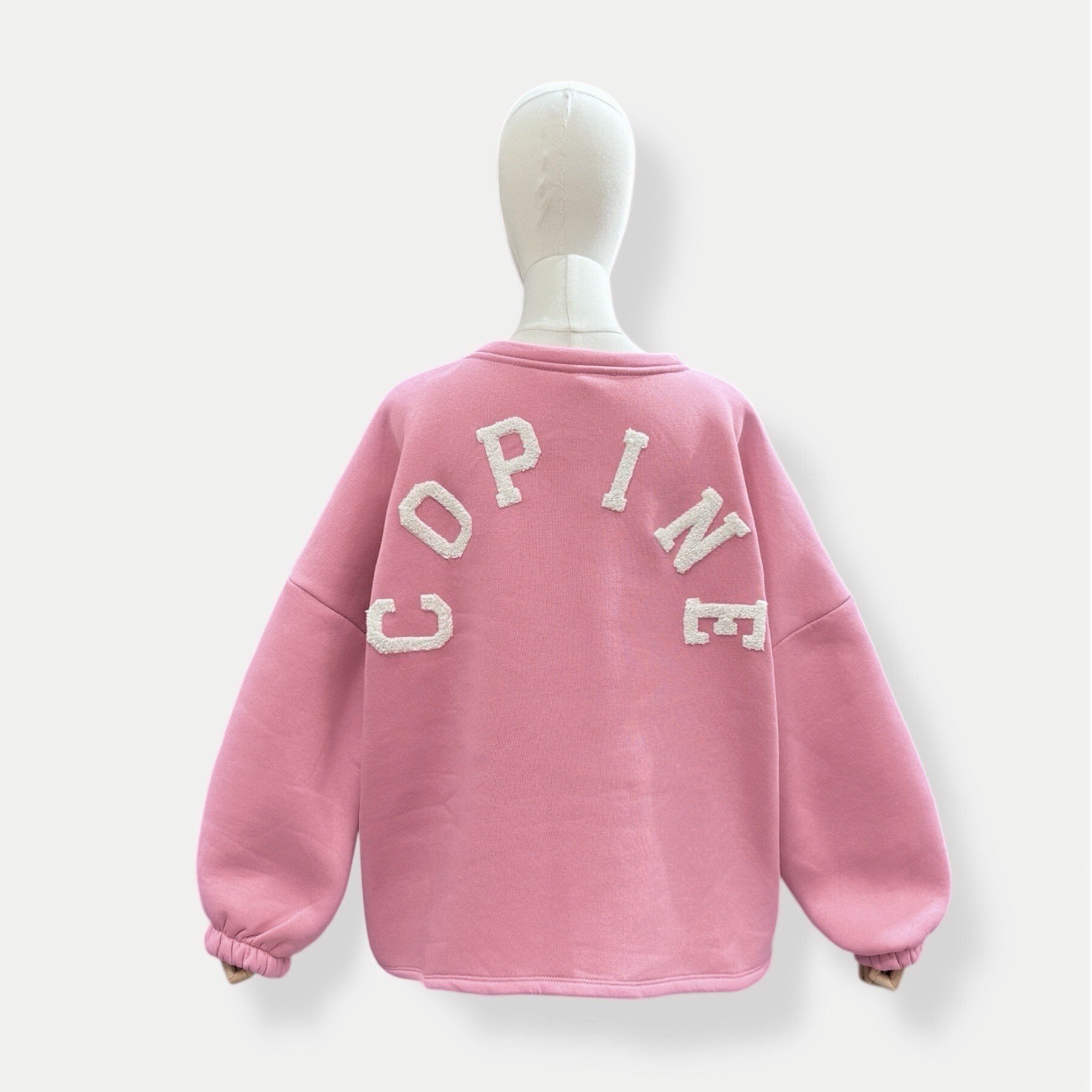 Copine sweater pink & creme