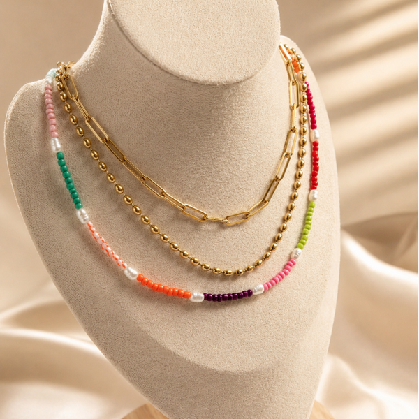 Handgemaakte Miyuki kralenketting
