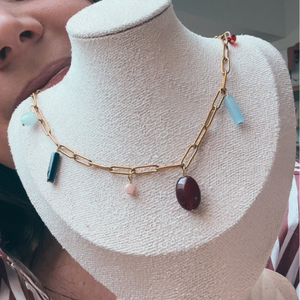 Collier charms