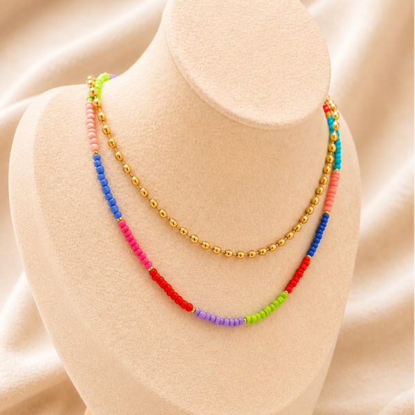 Handgemaakte Miyuki kralenketting