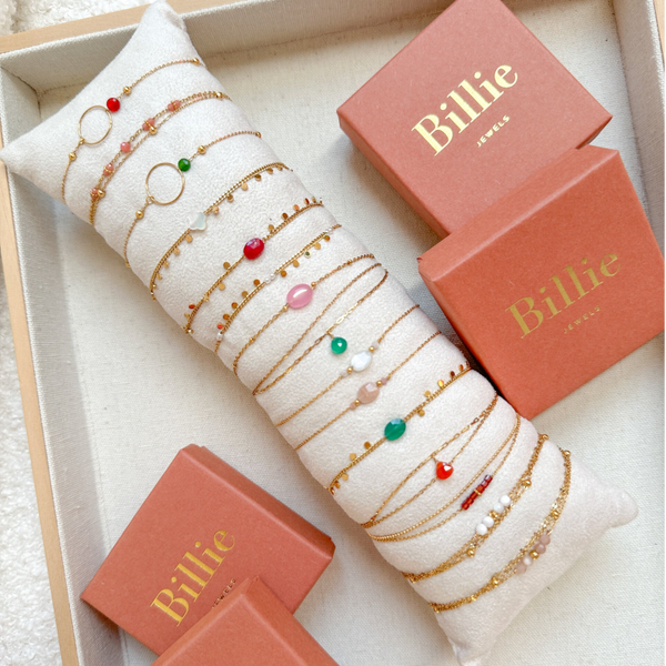 Fijne armband met steentje