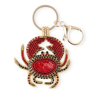 Crab keychain