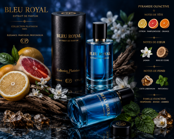 EXTRAIT DE PARFUM HOMME BLEU ROYAL 50ML