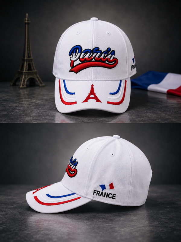 Casquette Paris – Collection France 🇫🇷 blanche