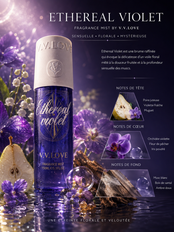 Brume parfumé violet