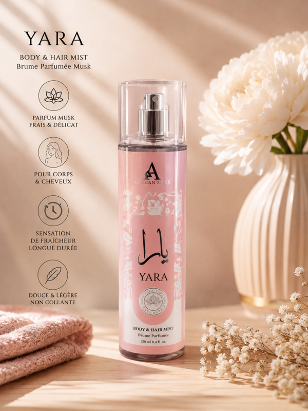 Yara Rose Brume parfumée