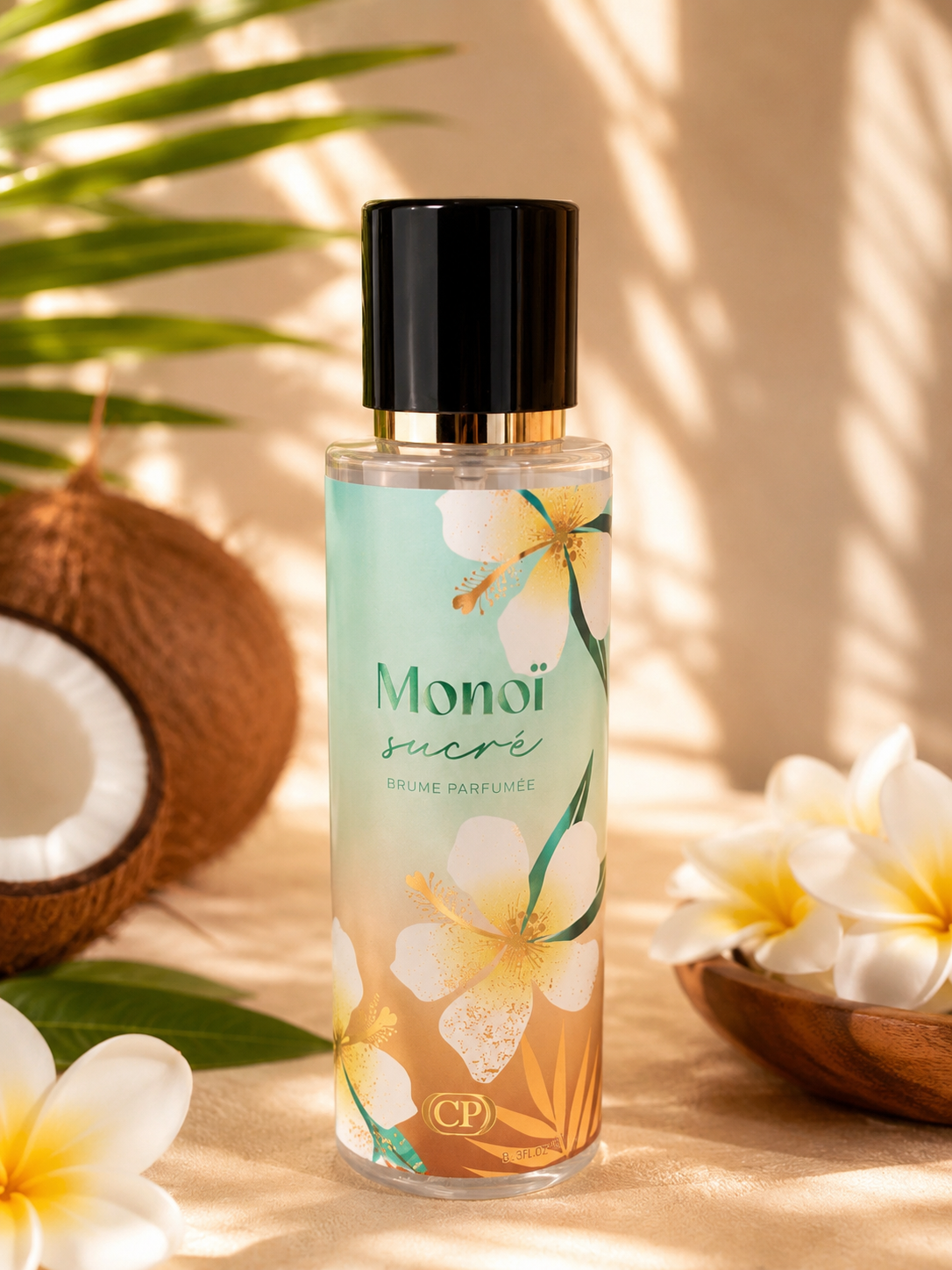 🍬🌴 Brume Parfumée Monoï Sucré 250 ML – Collection Platinum