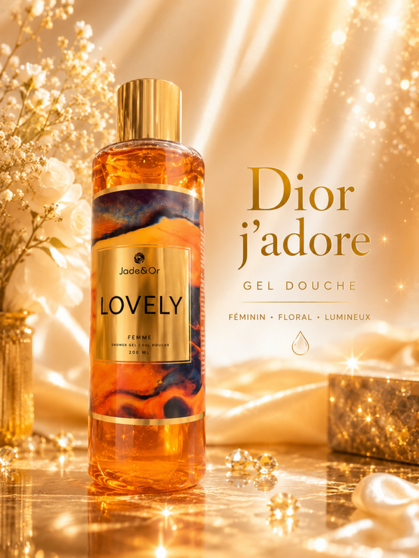 Lovely  Gel Douche Parfumé – 200 ml  Pour Femme