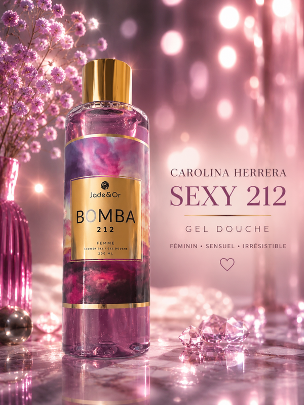 Bomba 212  Gel Douche 200 ml  Pour Femme