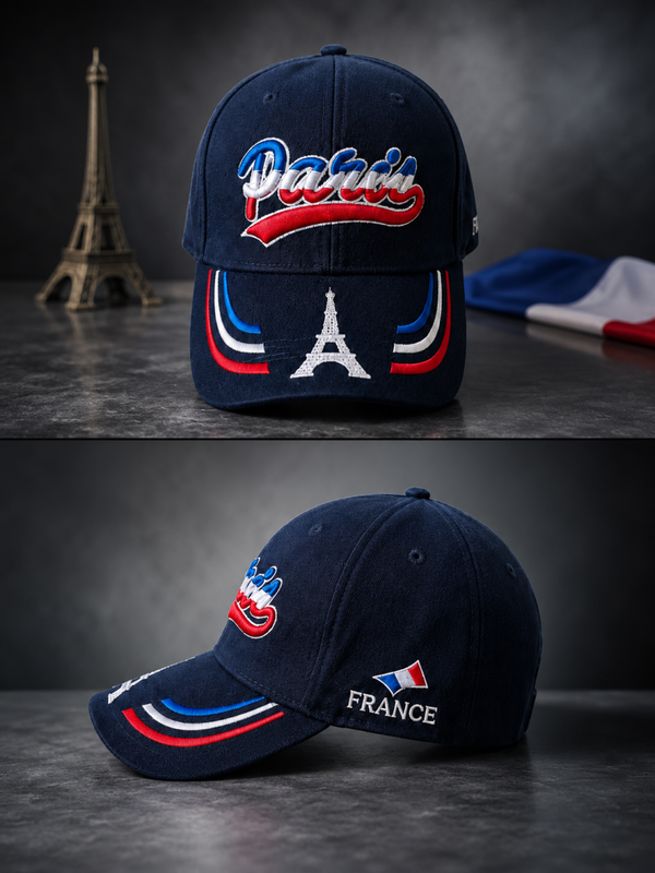Casquette Paris – Collection France 🇫🇷 Bleu marine