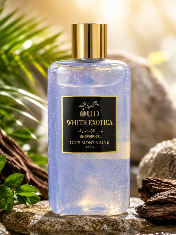 Gel douche Gris Montaigne Oud White Exotica