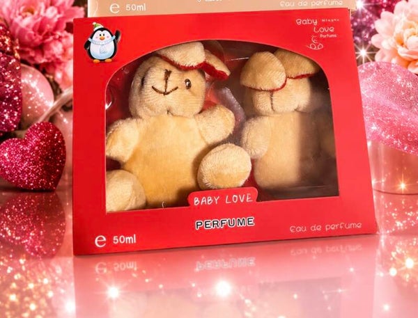 Coffret baby love Eau de parfum et peluche