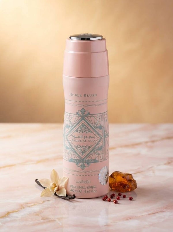 spray corporel et déodorant parfumé Lattafa Badee Al Oud Noble Blush