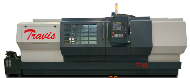 Travis CNC TT-4S - Flachbett-Drehmaschine mit 2000 mm Drehlänge und 800 mm Drehdurchmesser. cnc-gesteuert