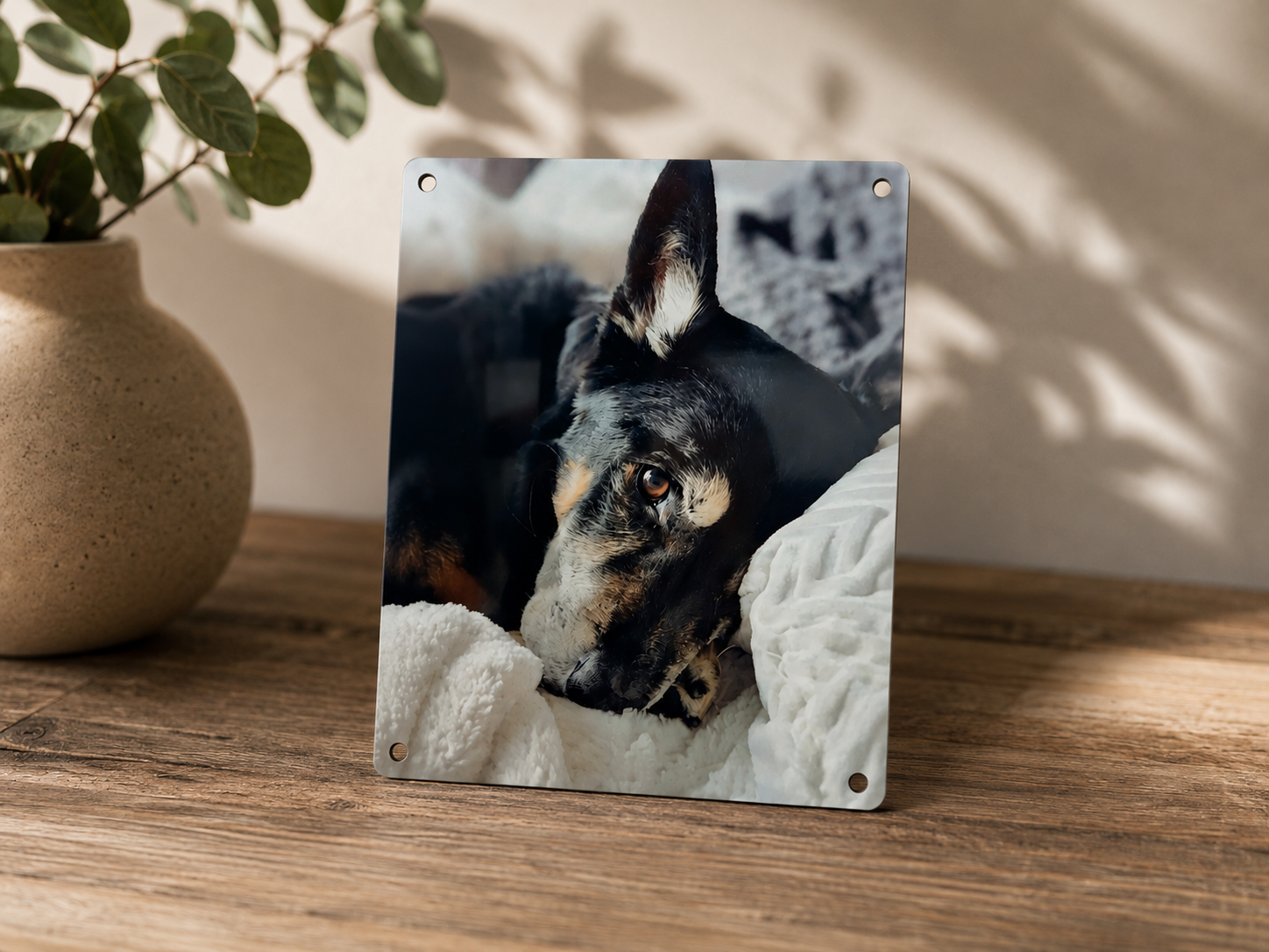 Plaque en aluminium personnalisée – 20 x 15 cm