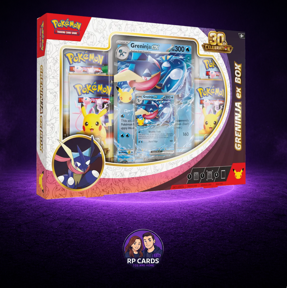 30th Celebration Greninja ex Box [LIVESTREAM]
