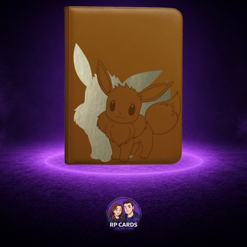 9 Pocket Zip Binder - Eevee