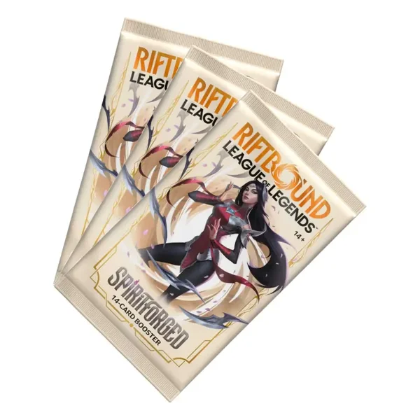 Riftbound Spiritforged Boosterpacks per 10 stuks
