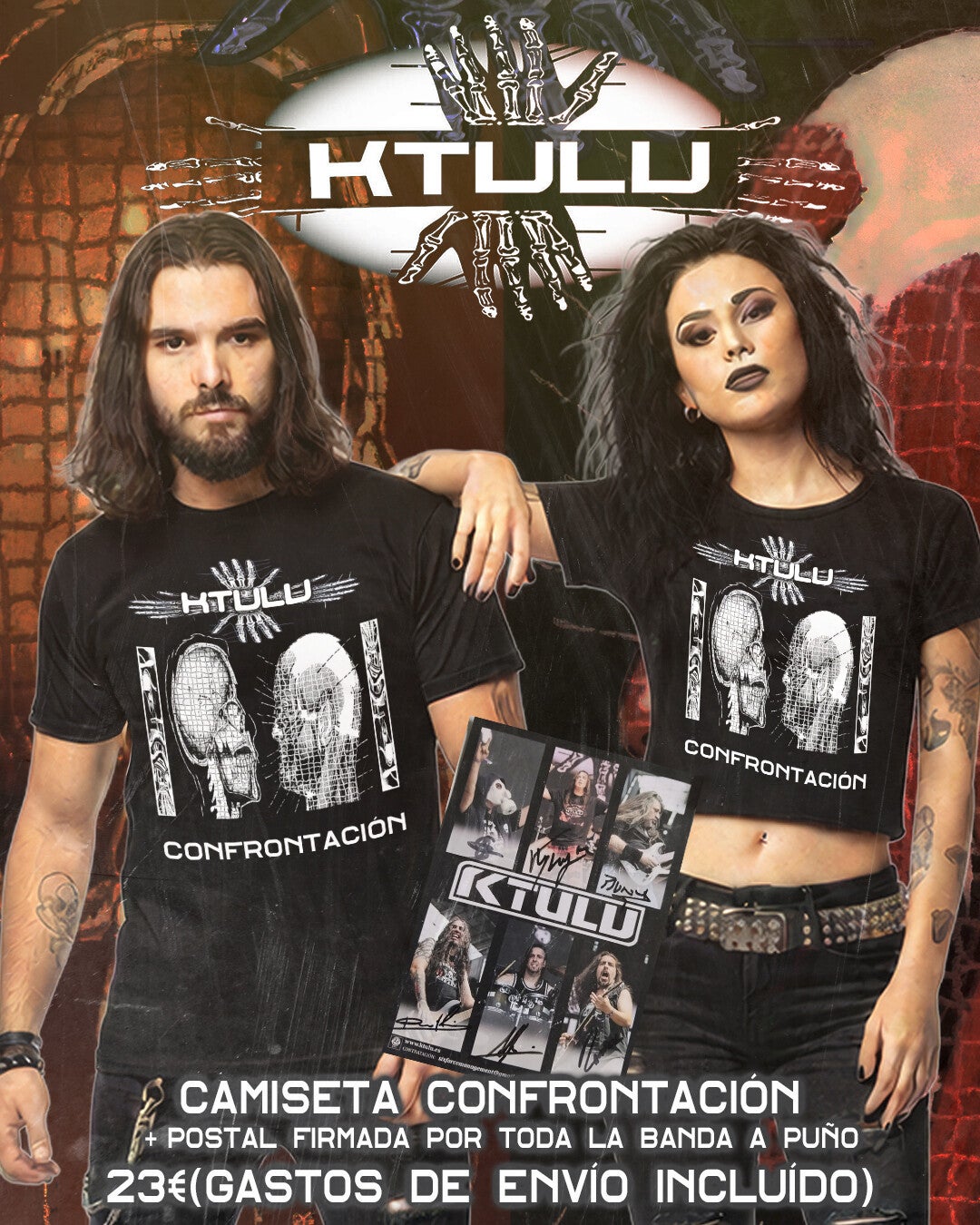 CAMISETA NEGRA MANGA CORTA