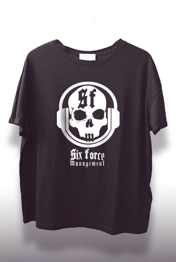 CAMISETA NEGRA MANGA CORTA