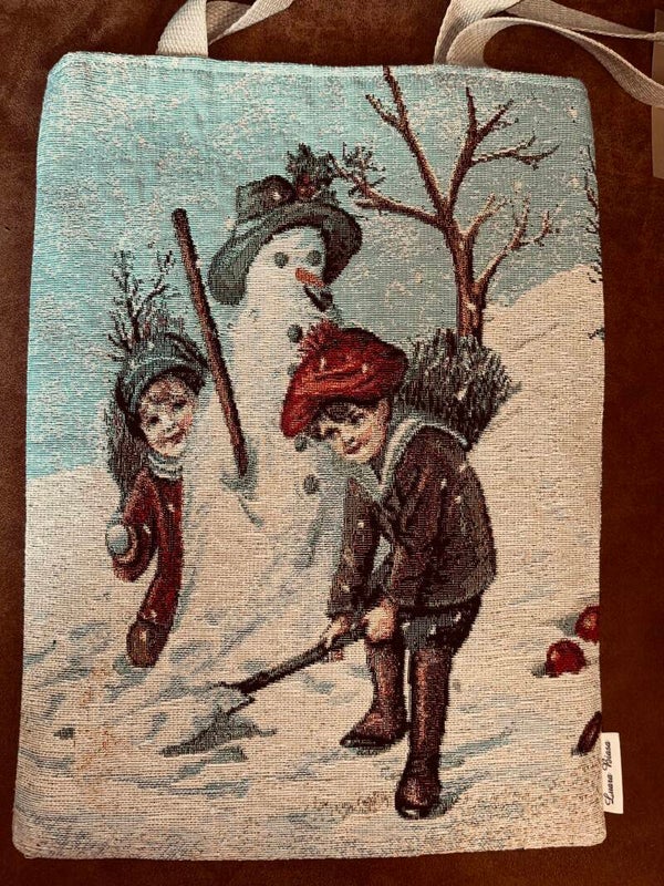 Tas Tote ‘Winterspel’ met binnenzak