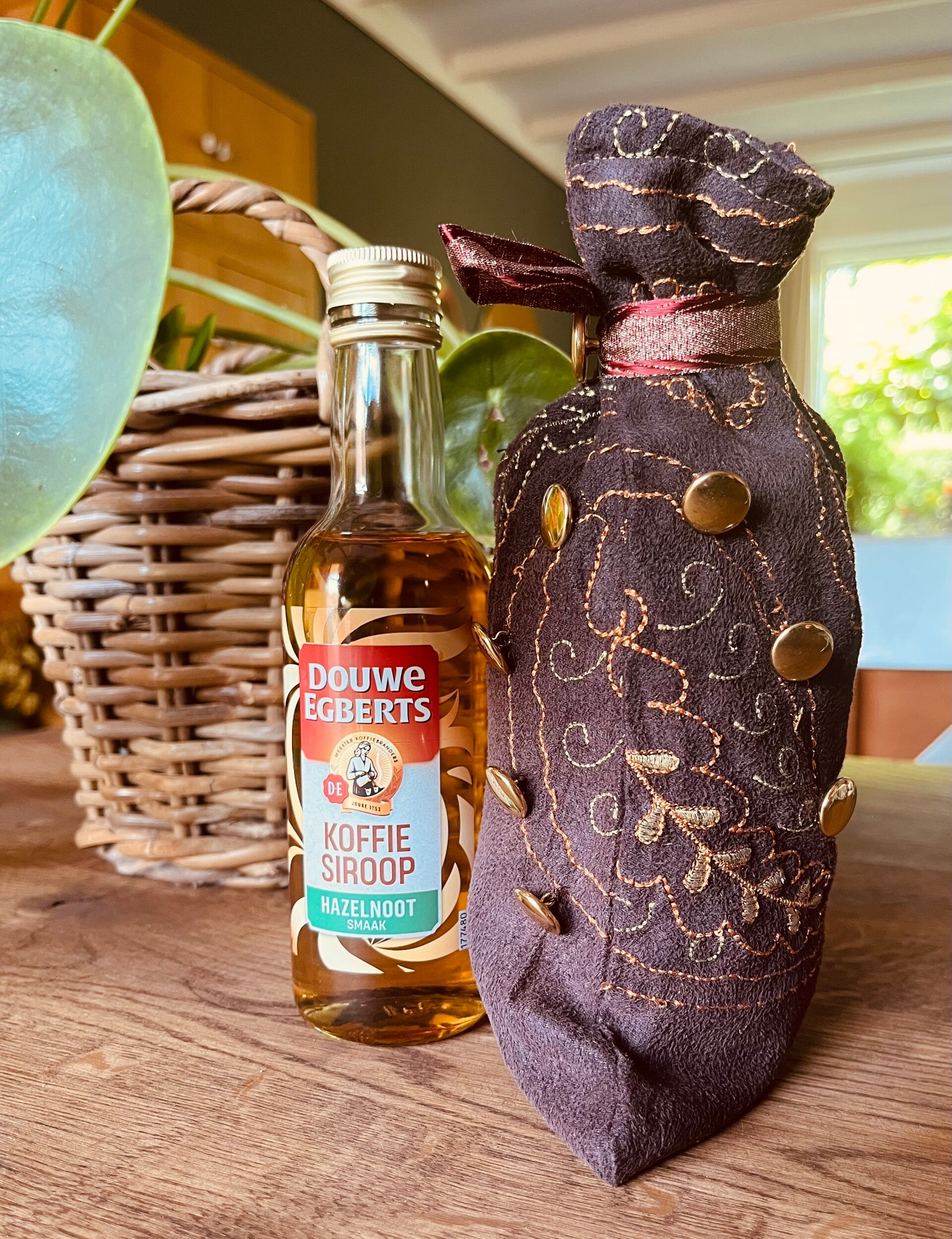 Cadeauverpakking herbruikbaar Goudbruin