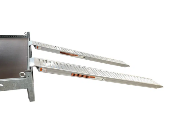 Auto aluminium Oprijplaten set 3000 kg – 240x30x7,5 cm per stuk