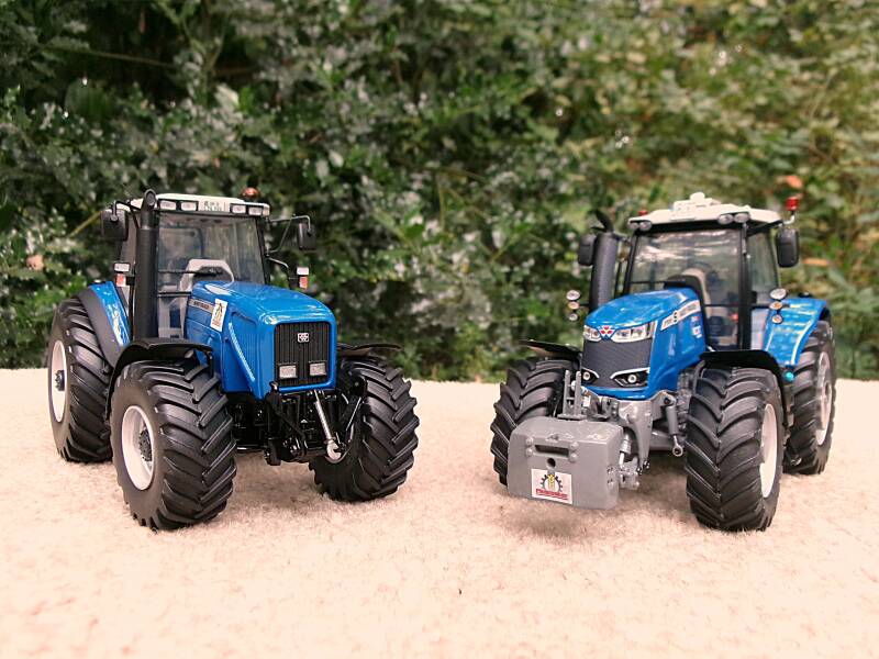 Massey-Ferguson 8260 & 7726 S Plogmaker 1:32