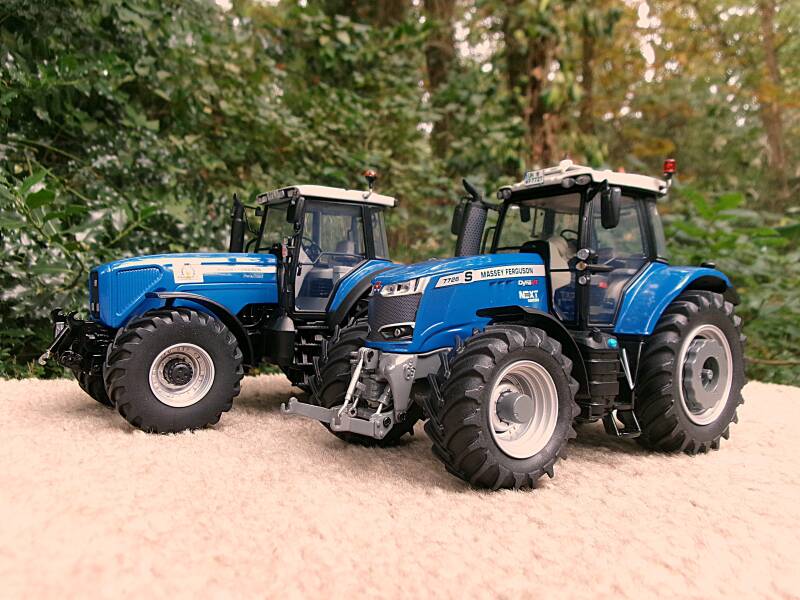 Massey-Ferguson 8260 & 7726 S Plogmaker 1:32