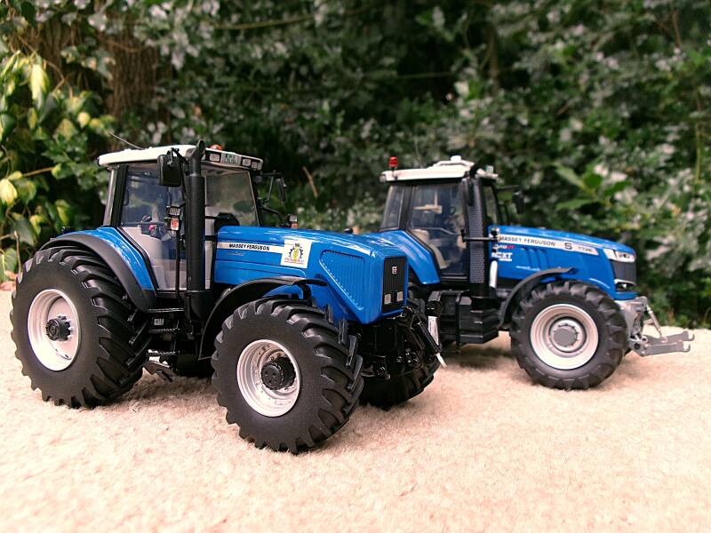 Massey-Ferguson 8260 & 7726 S Plogmaker 1:32