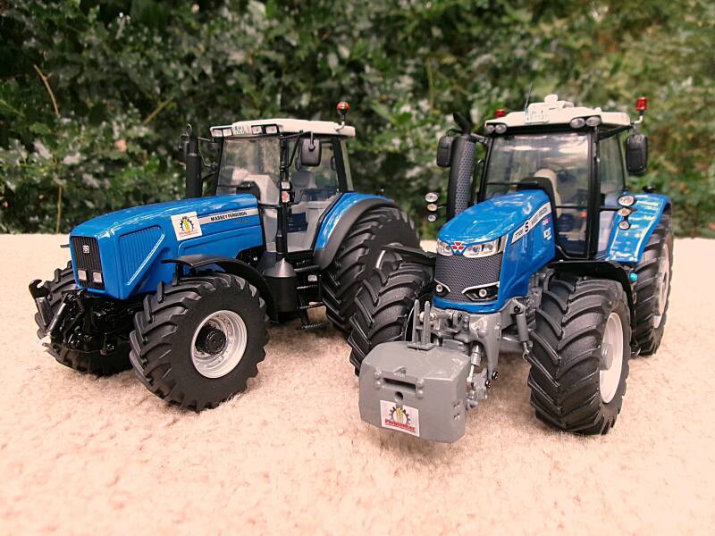 Massey-Ferguson 8260 & 7726 S Plogmaker 1:32