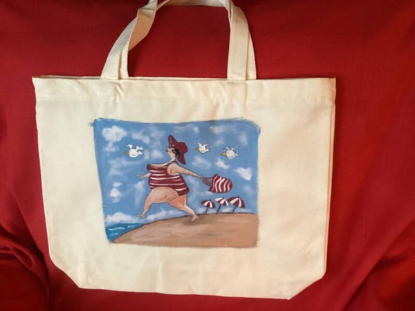 Lady on Beach
