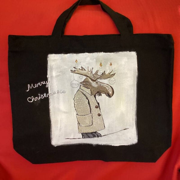 Moose with Ornaments