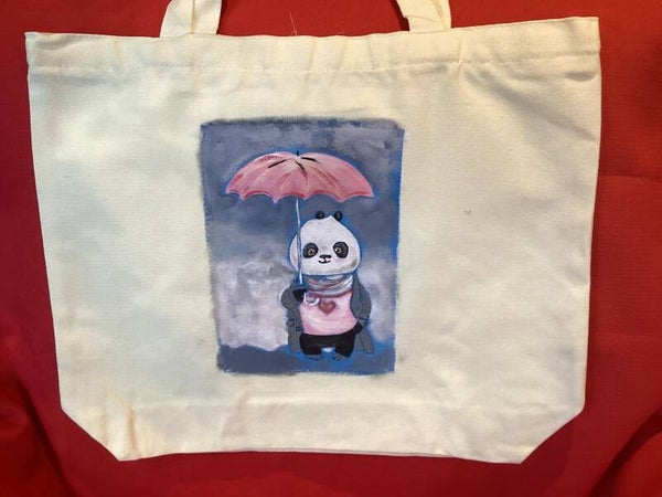 Panda under Umbrella