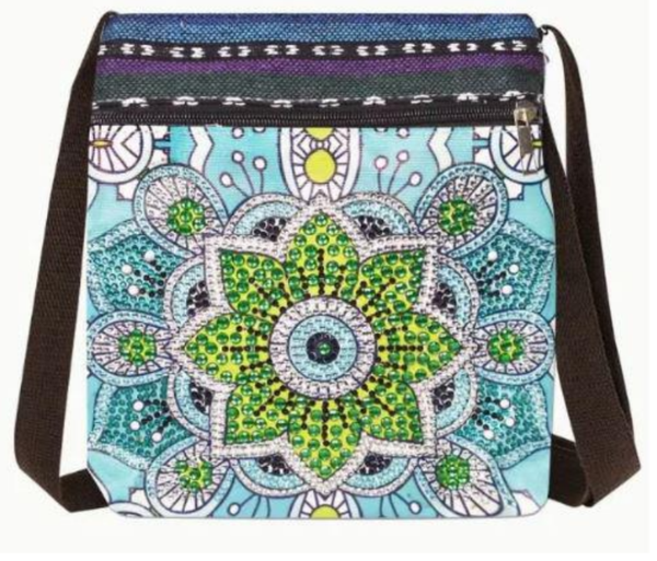 Green Mandala Purse