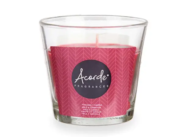 Vela manzana y canela