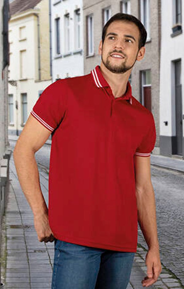 Polo manga corta rallas
