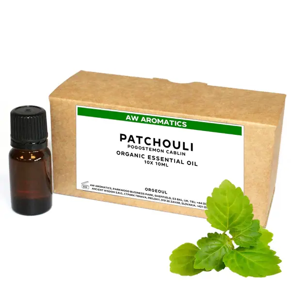 Aceite esencial orgánico de pachulí 10ml - White L